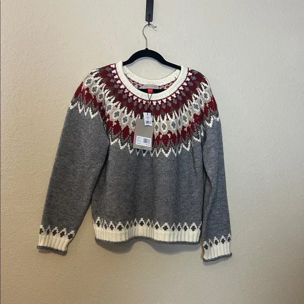 Hunter‎ Sweater Jacquard Crewneck Sweater Size XL NWT - Image 2