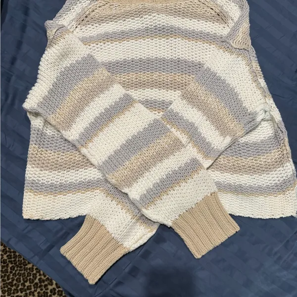 Free people Devon Sweater in gravity combo size XL - Image 6