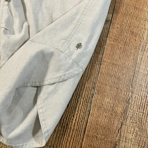 Royal Robbins Hempline Capri Pants Womens 16 Gray Hemp Blend Travel Hiking UPF50 - Image 4