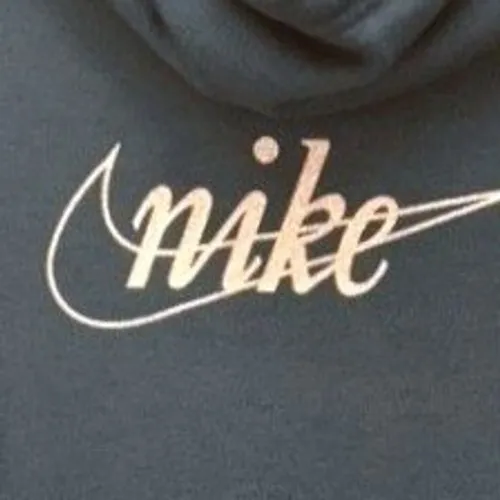 Nike‎ Cowl Neck Hoodie Small Logo Swoosh Fleece Lined Pullover Warm Soft Cozy - Image 4