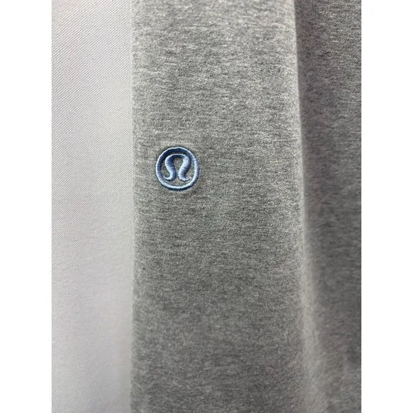 Women’s LuluLemon Size 8 Gray Wide Leg Lounge Pants - Image 4