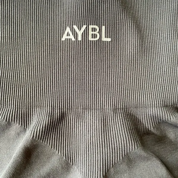 AYBL Gray Seamless Shorts - Image 2