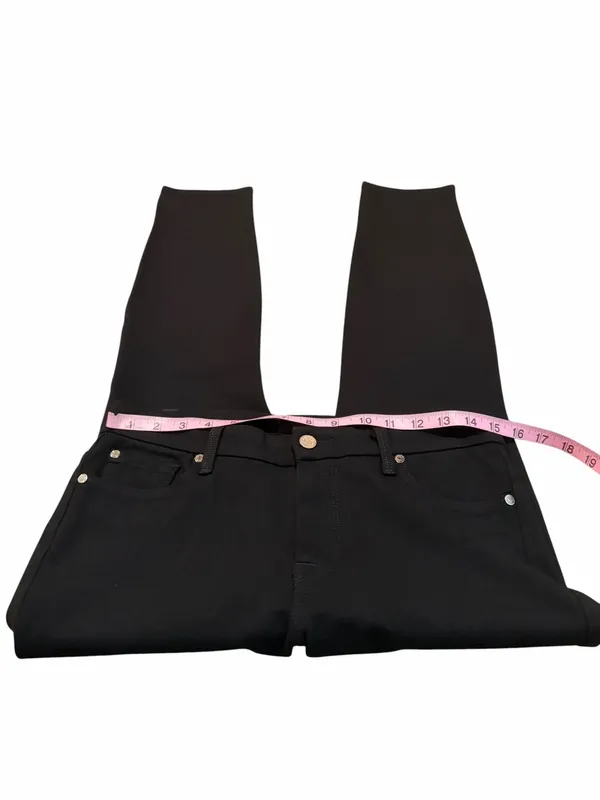 7 FOR ALL MANKIND black slim illusion pant - Image 4
