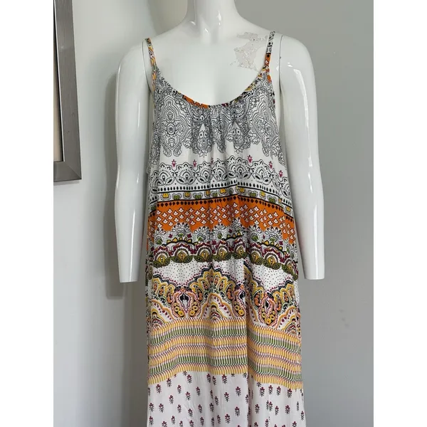 Riviera Sun Women's Maxi Dress Spaghetti Strap Sundress Summer Boho Beach NWT 2X - Image 3