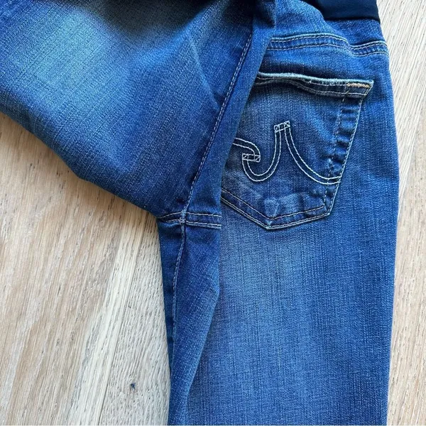 AG Adriano Goldschmied Maternity Baby Stretch Comfort Solid Wash Jeans Size 24 - Image 6