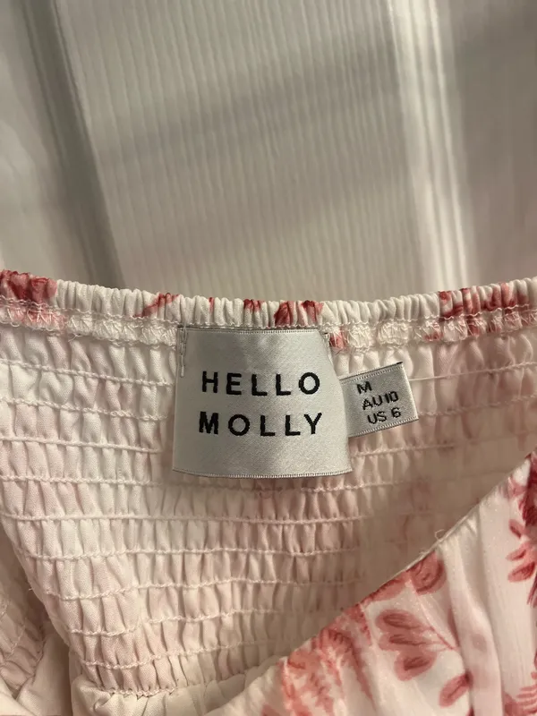 Hello Molly Mini Dress Pink - Image 3
