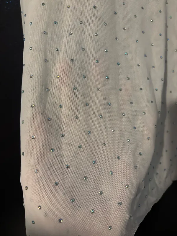 Sheer White Top Size XL - Image 2