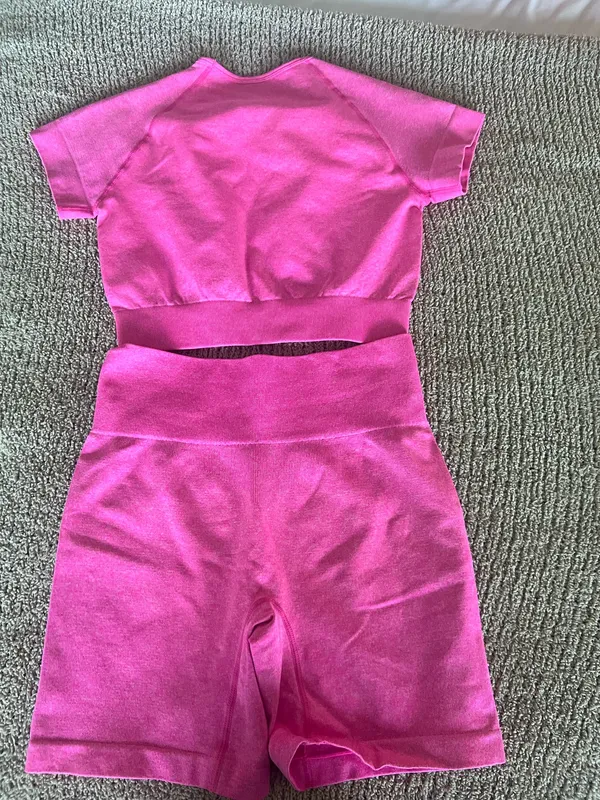 Amazon Pink workout set Size S #fitness #gymwear - Image 2
