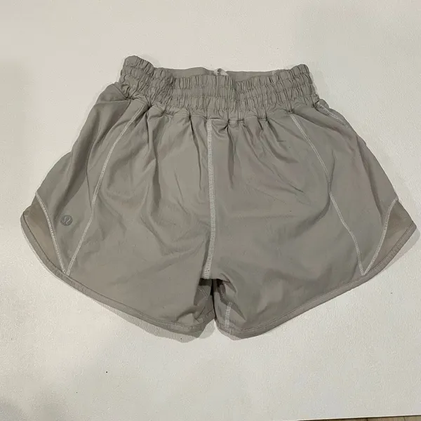 Lululemon Speed Up Shorts Size 0 Gray High Rise Running Athletic - Image 4