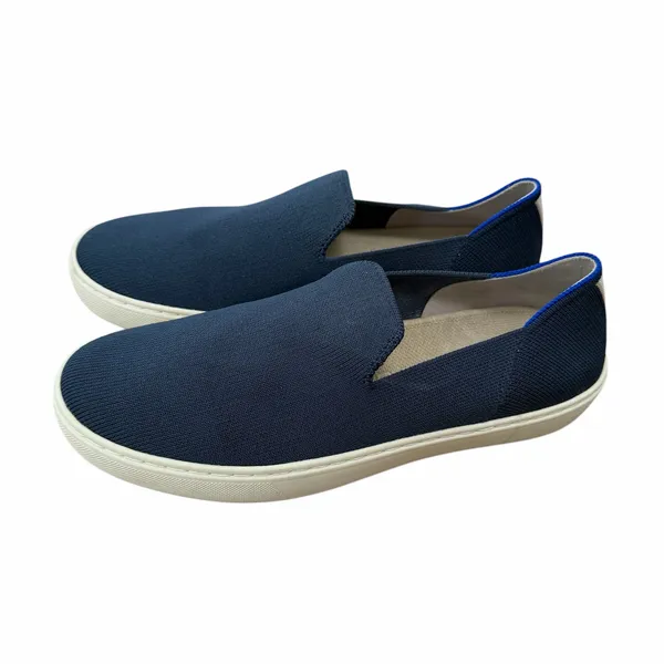 Rothys Navy Blue Slip On Sneakers Sz 8 - Image 4