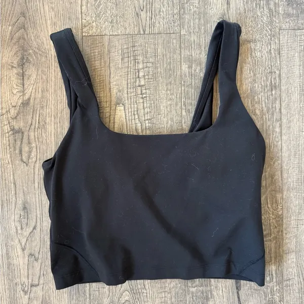 Lululemon Align Removable Strap Tank Top-Black- Size 8 - Image 6
