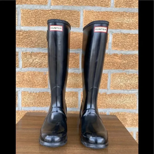 Hunter original tall boots size 6 - Image 2