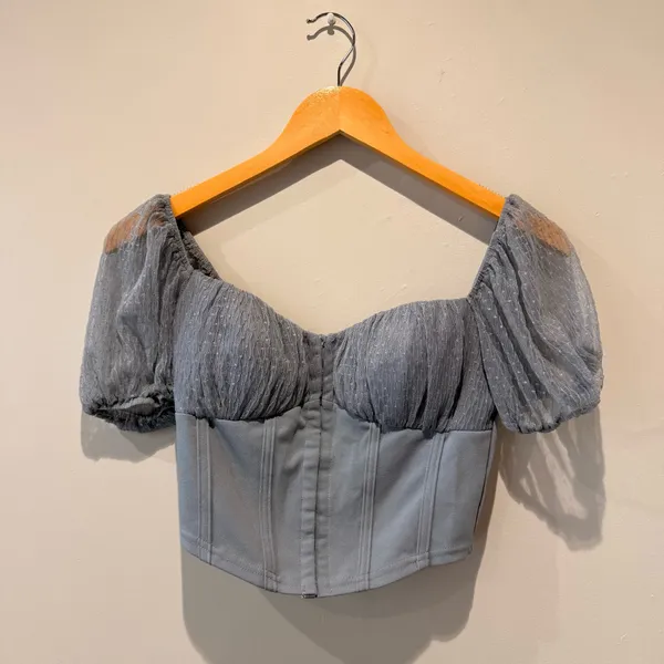 Windsor Puff Sleeve Blouse - Image 2