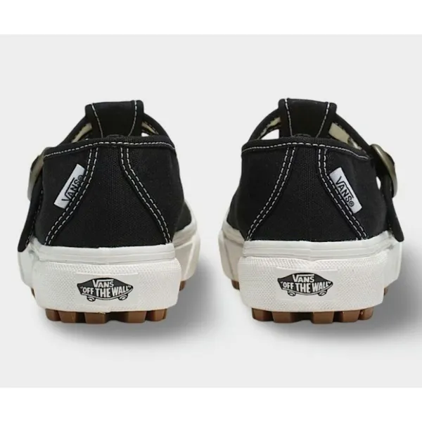 Vans Style 93 Mary Jane Black Canvas Shoes 9.5 - Image 5