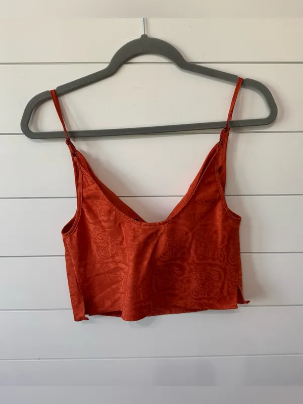 Urban outfitters cowl neck crop top - Image 2