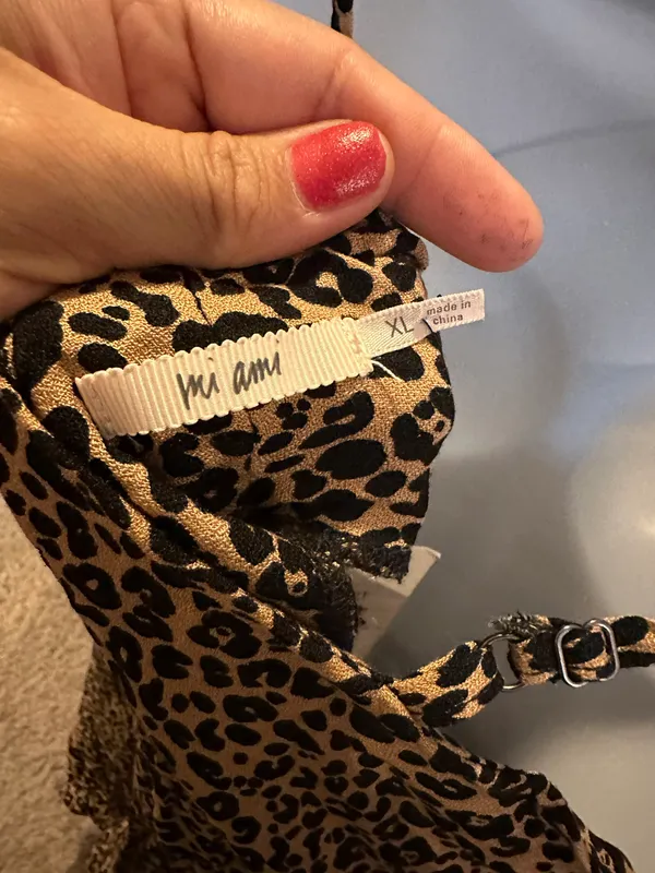Francesca's Mini Leopard Dress - Image 4