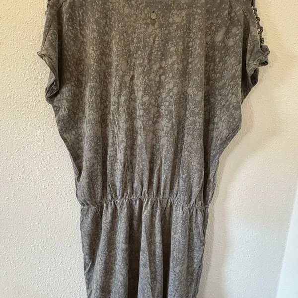 VANS Off the Wall Cap Sleeve Cotton Mini Dress - Image 2