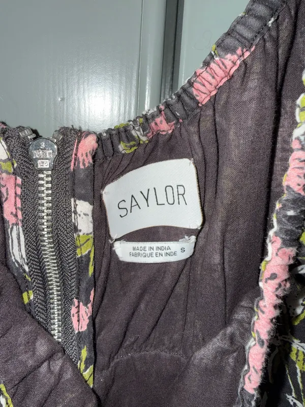 SAYLOR ALLEGRA FLORAL BOCK ROMPE - Image 5