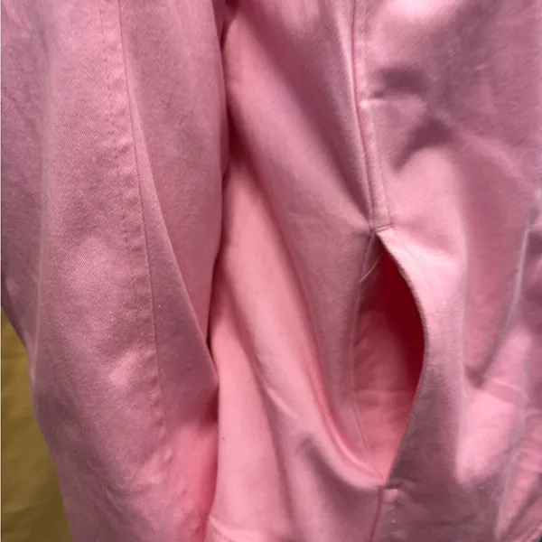 Elegant Pink Jean Jacket‎ with Rhinestone Detail - Image 6