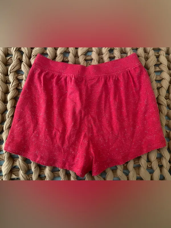 Victoria’s Secret PINK Red Sparkle Pajama Shorts - Image 4
