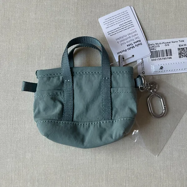 Lululemon Daily Multi-Pocket Nano Tote Bag - Crater Blue - Image 8