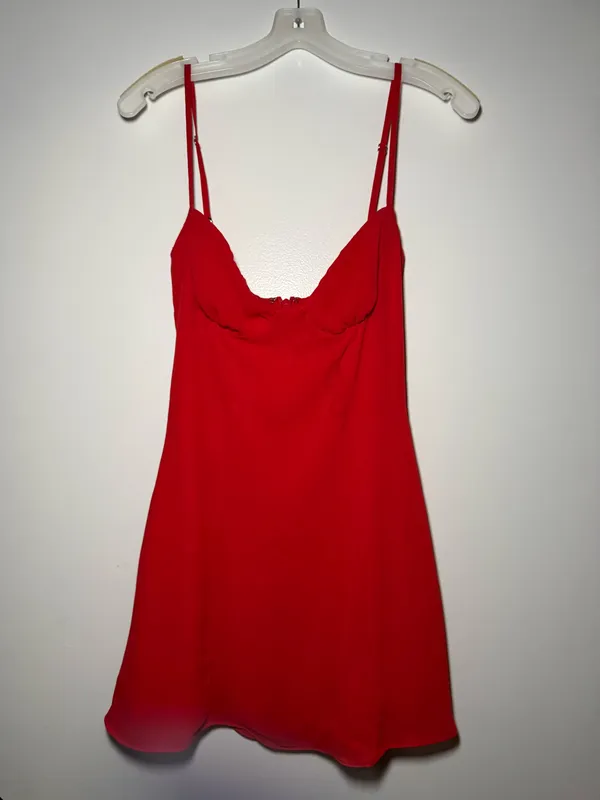 Christiana Floral Minidress HOUSE OF CB Red Women’s Small - Image 5