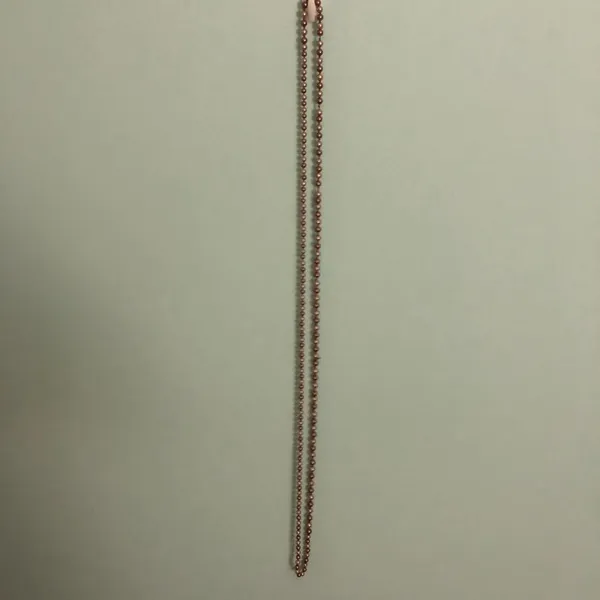 Long strand pearl necklace Pink - Image 4