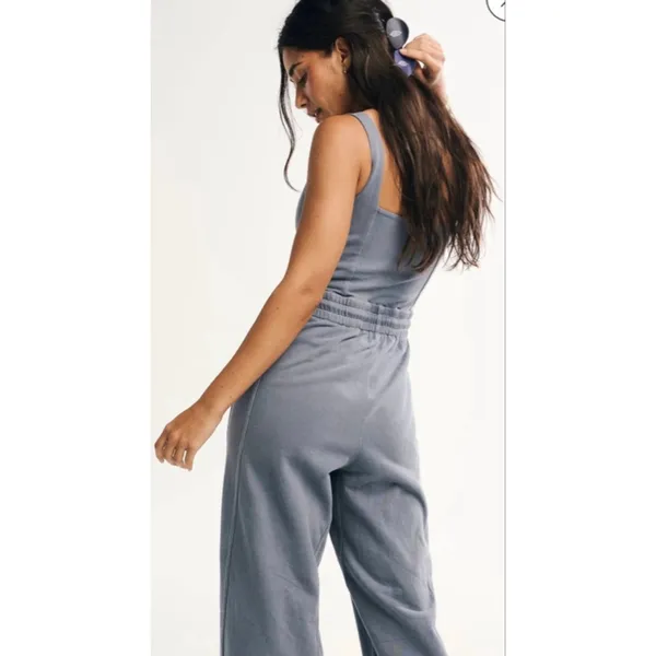 FP Movement by Free People Inbound Onesie NWT XS Misty Blue Sold Out - Image 2
