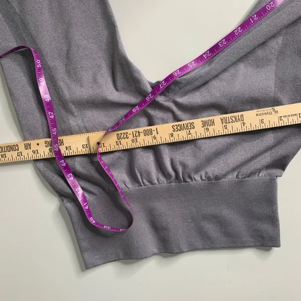 NVGTN Medium Grey Contour Seamless Leggings - Image 8
