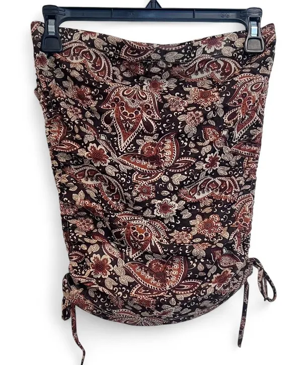 Soprano Women's Paisley Tube Top Adjustable Size M/L Y2K Deadstock NWOT - Image 3