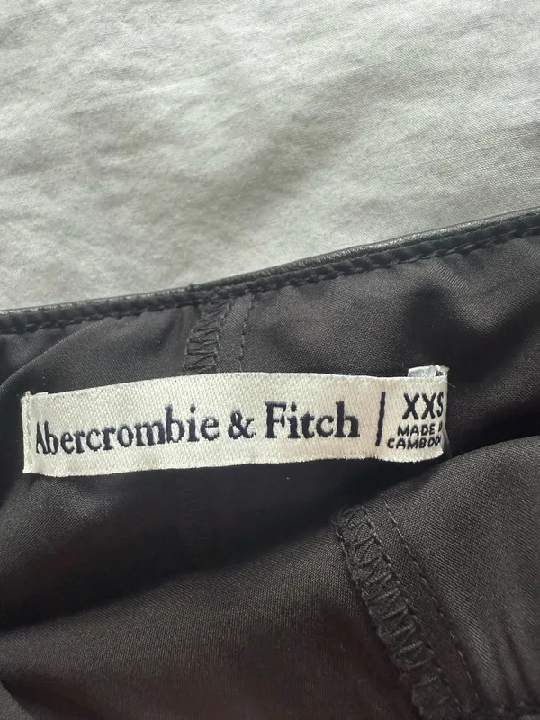 abercrombie leather skirt - Image 2