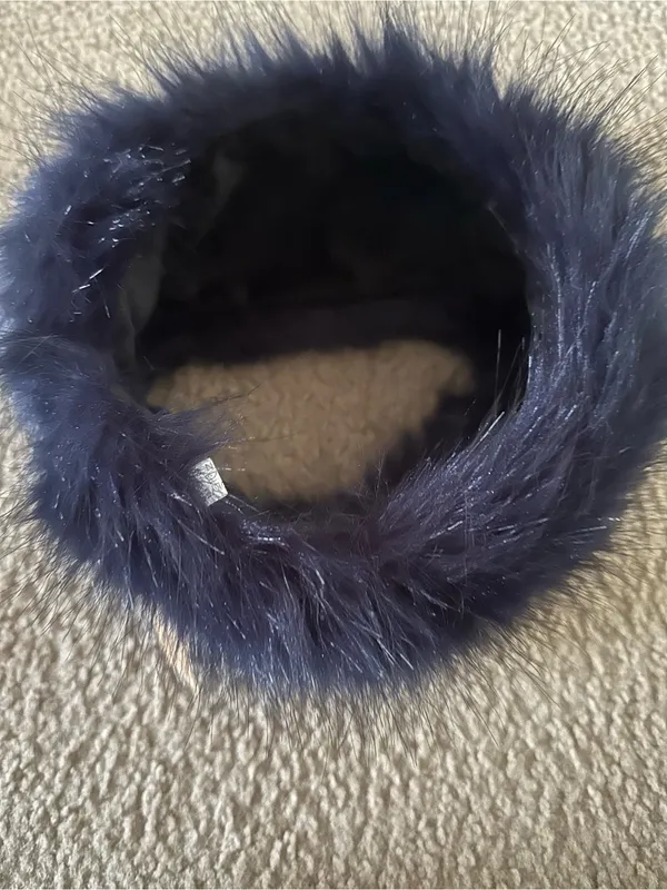 Plush Faux Fur Headband - Image 3