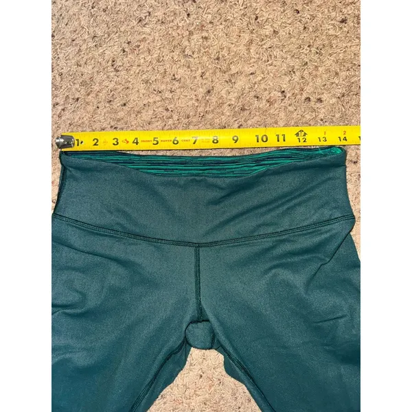 lululemon athletica Green Leggings size 8 - Image 4