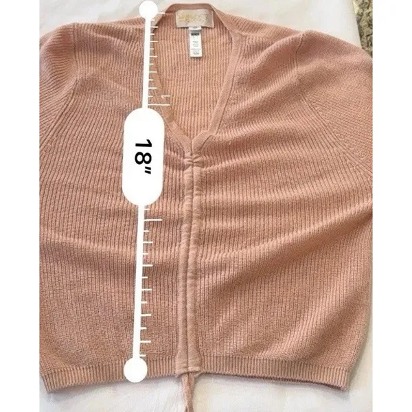 Beach Riot Kenzi Sweater Medium M Rose Cloud Pink Knit Pullover Cozy Designer⁠ - Image 9