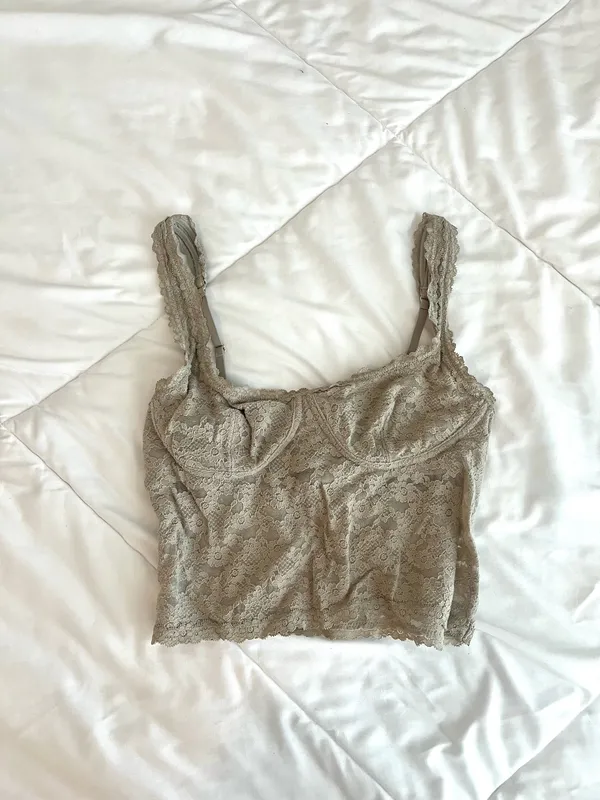 Aerie lace cropped tank - Image 2