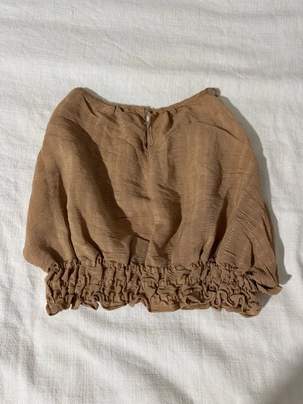 HYFVE Crop Top Brown - Image 2