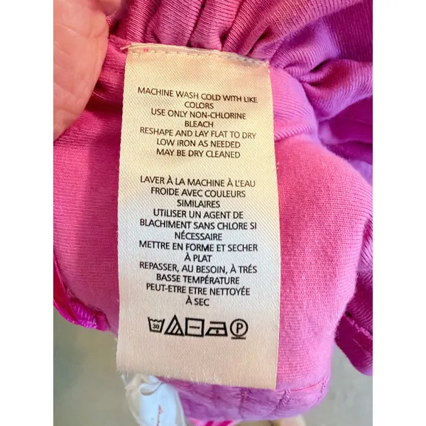 Anthropologie Strapless Wrap Top Women Size M Pink Rose New Boho Ruffle‎ Crop - Image 10