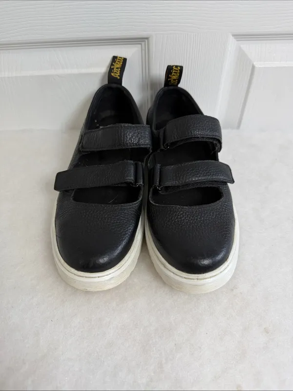 Dr. Martens Mary Jane Leather Mae Platform Sneakers Women's Large 8 - Image 6