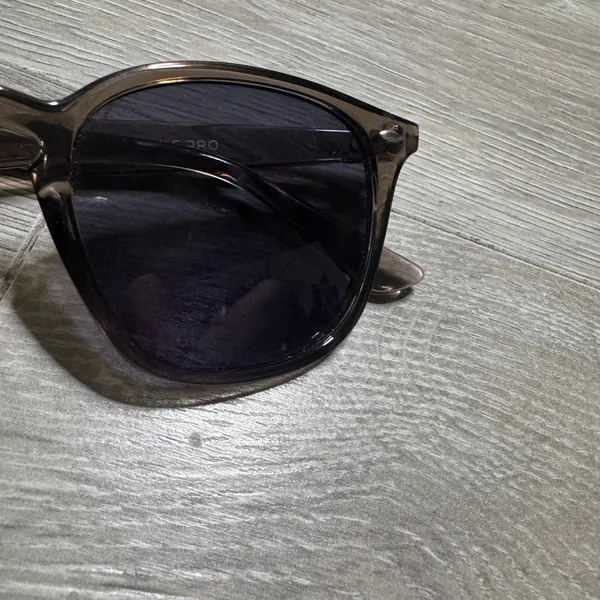 WearMe Pro WMP WAY090 BLK Translucent Brown Square Sunglasses 50-22-144 - Image 4