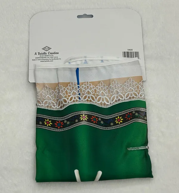 Oktoberfest Fraulein Fabric Novelty Apron Halloween Costume German Bar Maiden - Image 4