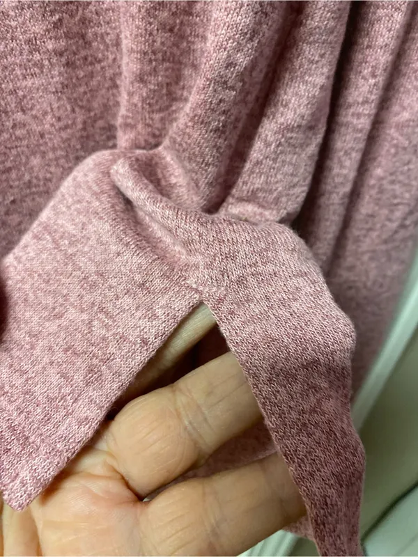 Old Navy Women’s Long-Sleeve Scoop Neck Top - Rose Pink - Image 3