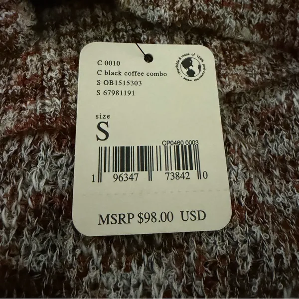 Free People Blair Spacedye Pullover Small NWT‎ - Image 7