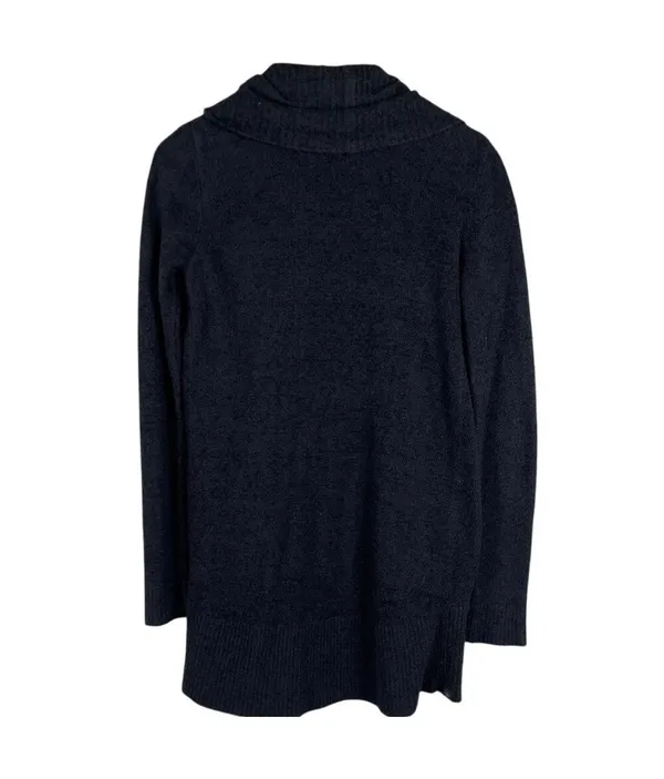 Barefoot Dreams CozyChic Lite in Black‎ Front Pockets Size XS - Image 3