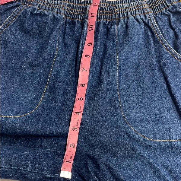 Imperfect vintage y2k 90s jeans cotton denim pull on stretchy waist‎ pockets - Image 7