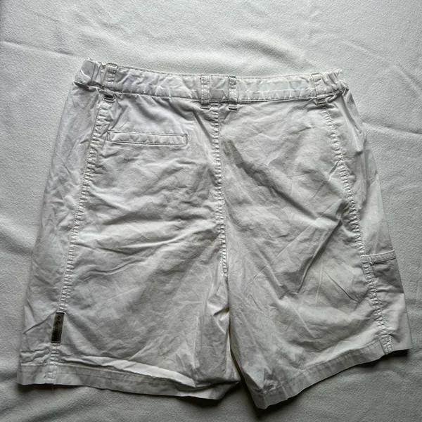 Columbia White Cargo Men's Shorts - Image 6