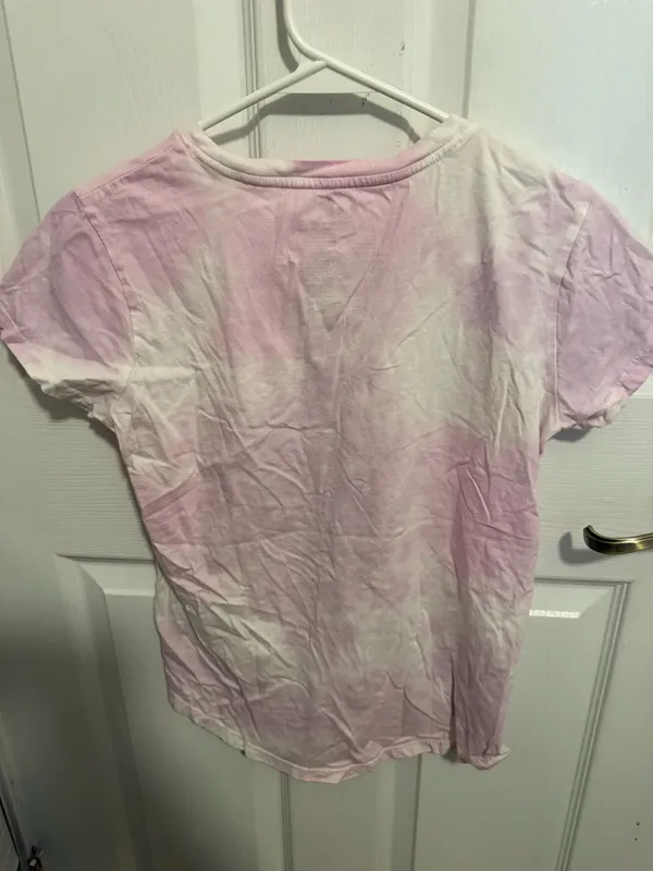 Disney Bambi Thumper Tie Dye Graphic T-Shirt Small Pink White Quote Tee - Image 3