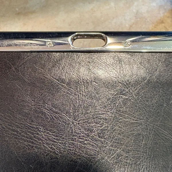 Dolce & Gabbana Wallet Black Faux/Leather Wallet Repair Project As Is - Image 12