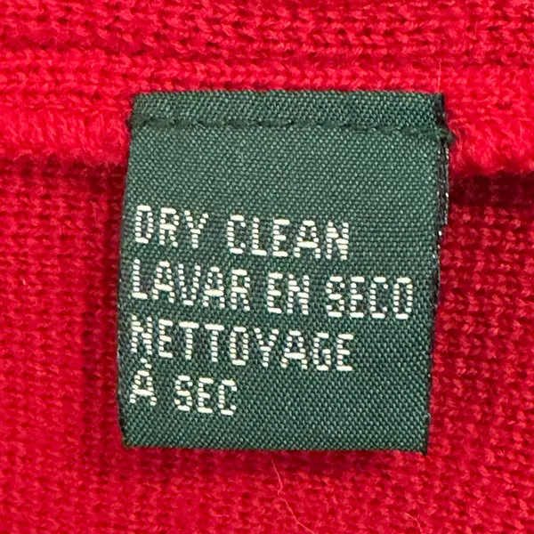 Lauren Ralph Lauren Red Merino Wool Coat Women's L - Image 4