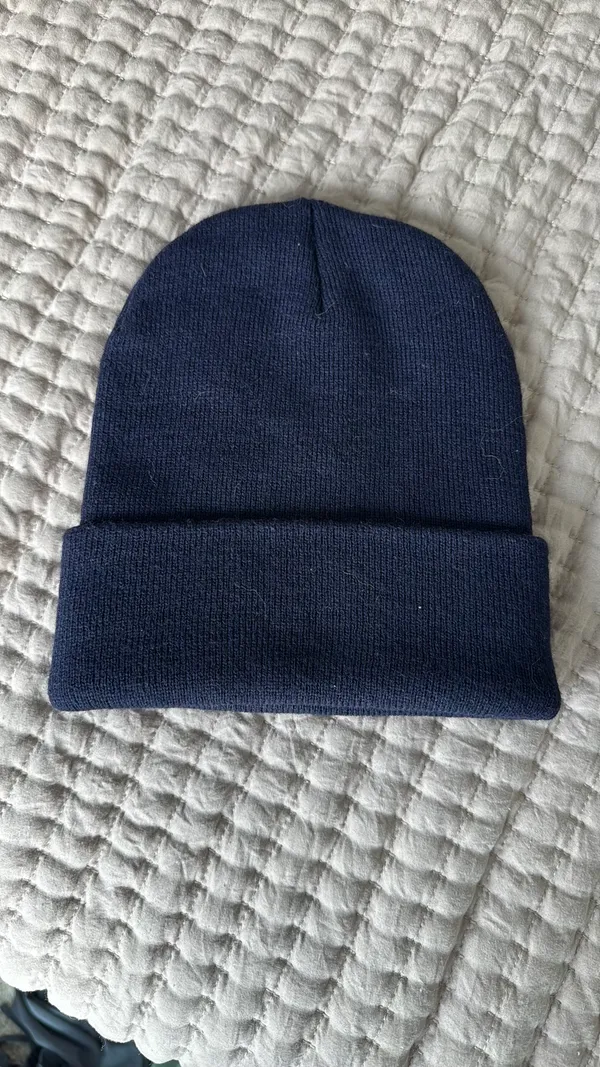 Carhartt Navy Beanie - Image 3