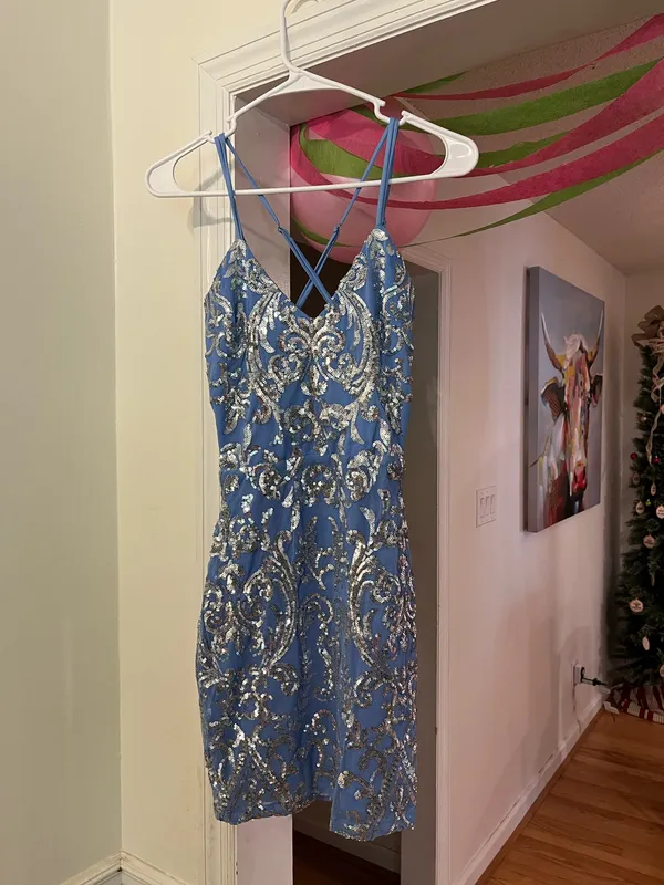 Periwinkle Windsor Dress - Image 4